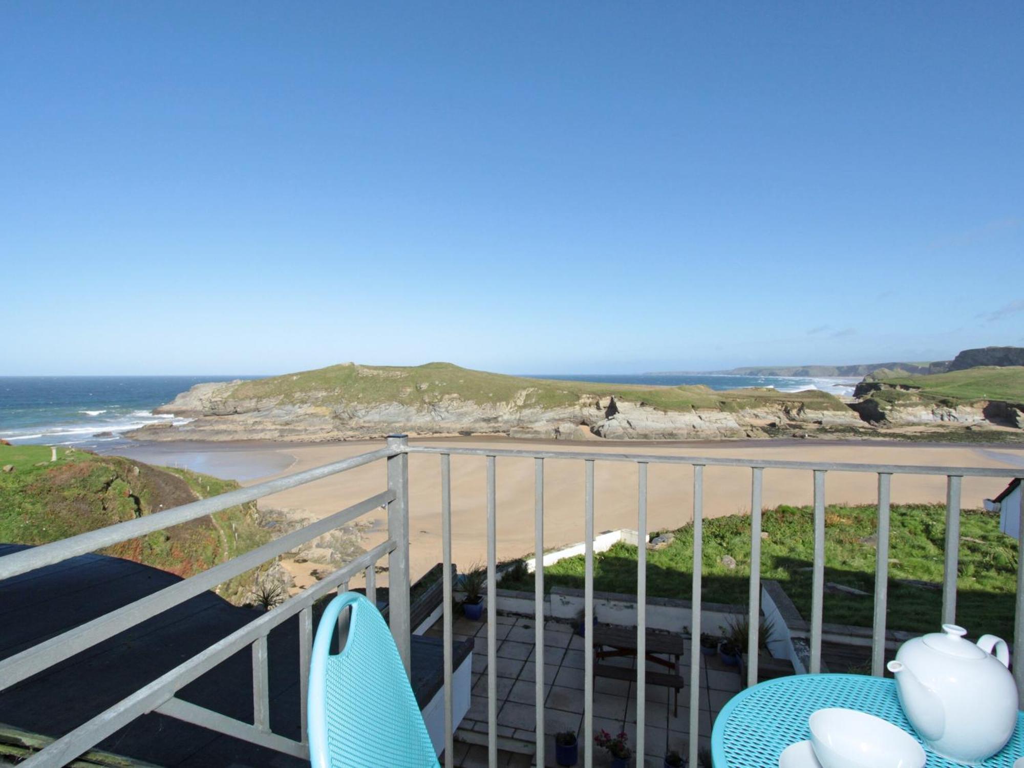 Driftwood - 7 Glendorgal Sands Apartment Newquay  Bagian luar foto